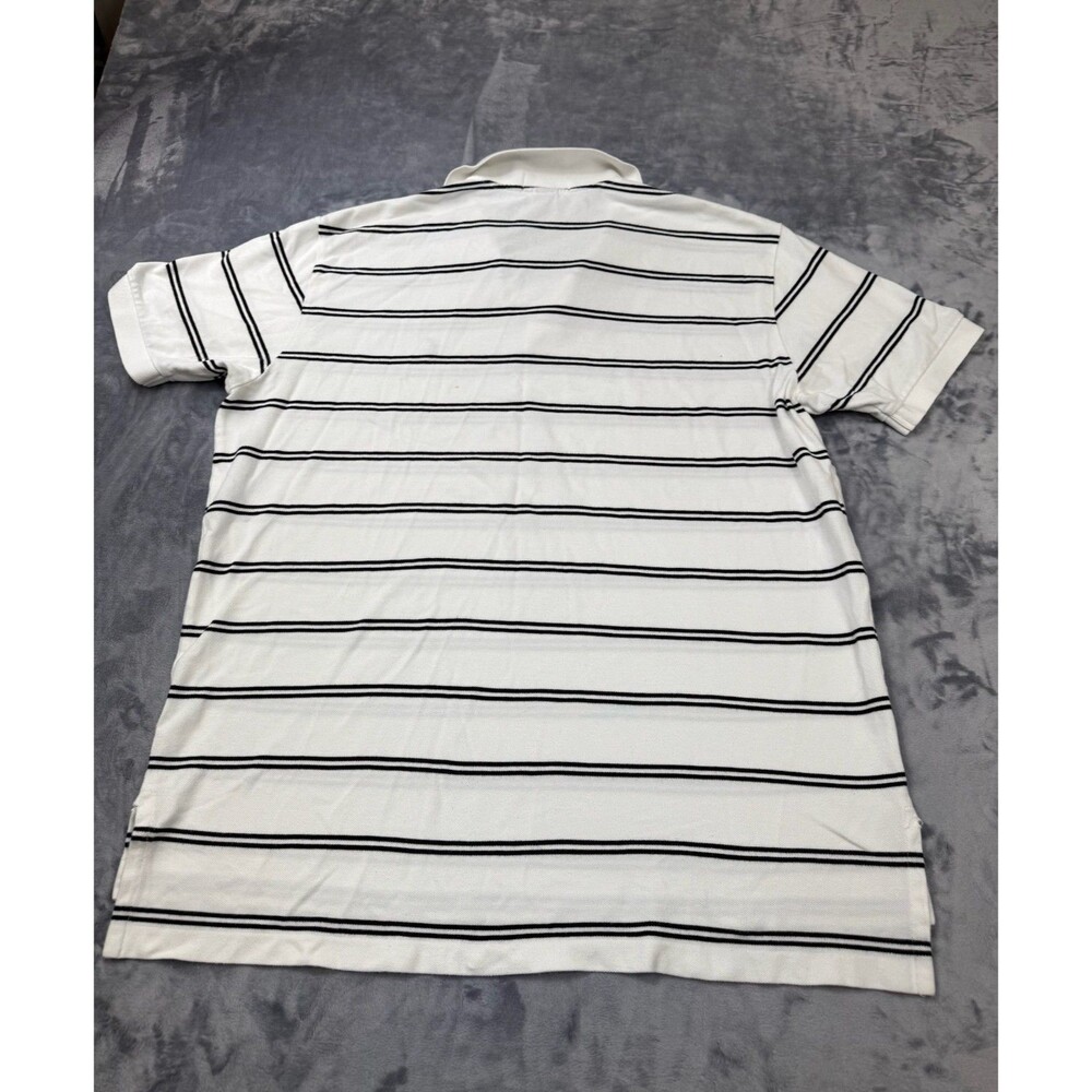 Polo Ralph Lauren White Men's Polo Shirt XXL Short Sleeve Logo Button - Picture 2 of 7
